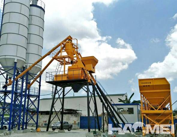 concrete mixing plant