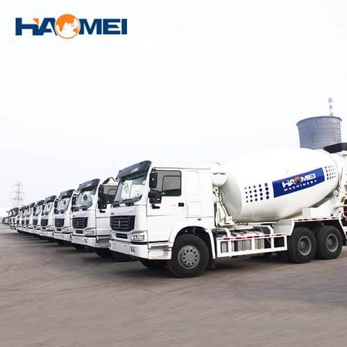 high quality HM6-D concrete mixer truck