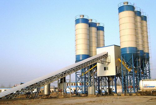 hzs35 stationary concrete batching plant