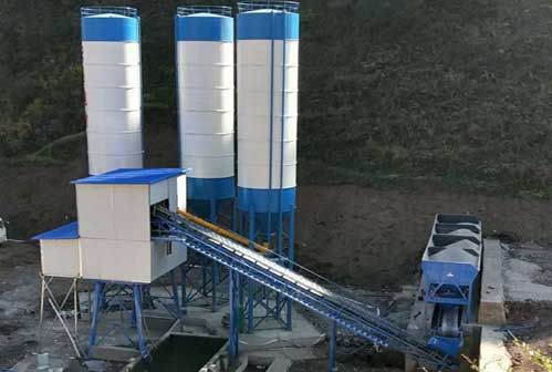 mobile concrete batching plant