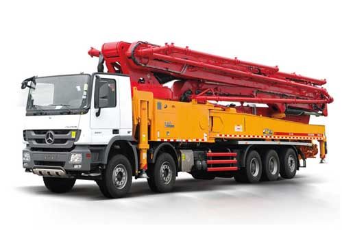 concrete pump truck made in china