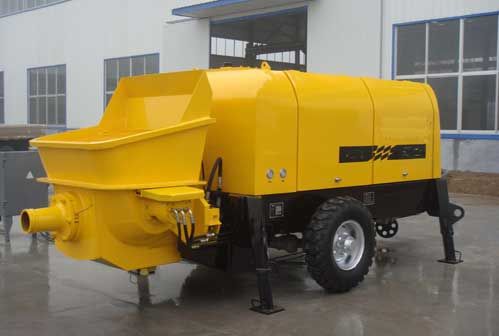 How Does Trailer Concrete Pumps Work