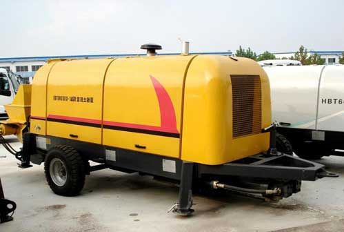 China concrete mixer pumps