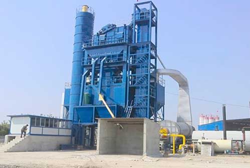 Details Of Asphalt Mixing Plant During Construction