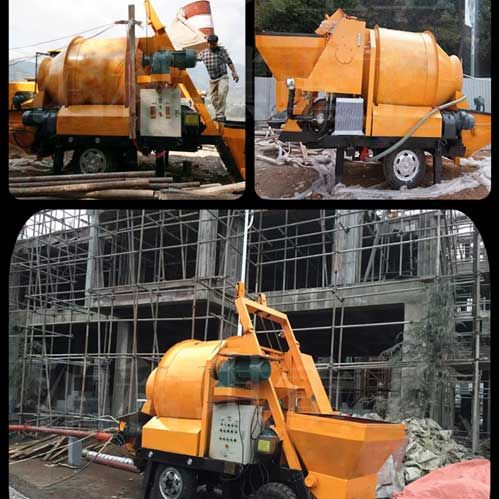 China concrete mixer pump