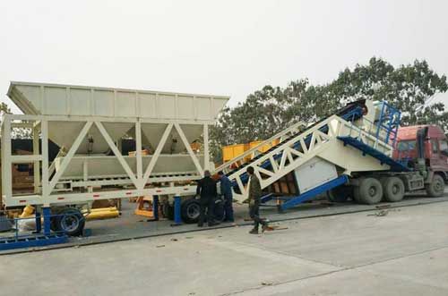 Mobile Concrete Batching Plant Saves Maintenance Costs