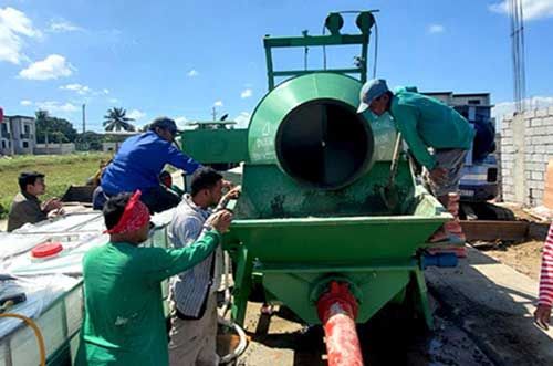 concrete mixer pump factory