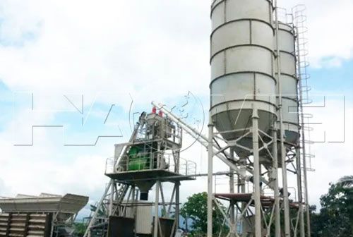 stationary concrete batching plant factory