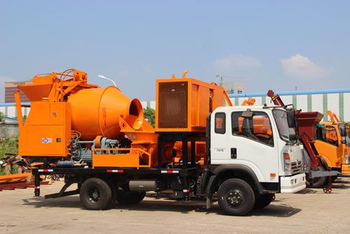 china concrete mixer pump