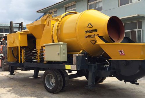 concrete mixer hydraulic pump