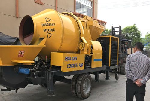 concrete mixer pump factory