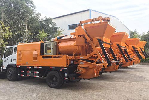 concrete mixer pump