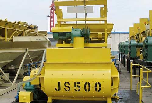 js500 concrete mixer