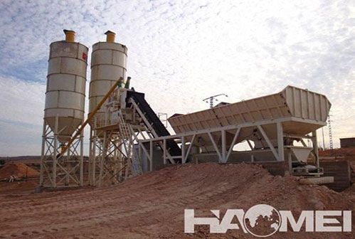 Characteristics of YHZS25 Concrete Batch Plant