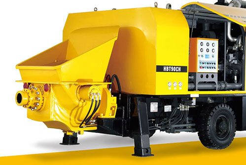 china trailer concrete pump