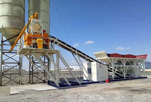Common Faults Of Mobile Concrete Mixing Plant