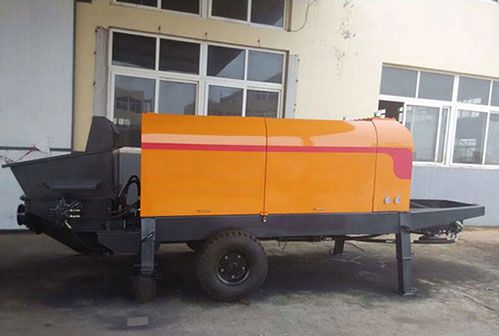 china portable concrete pump