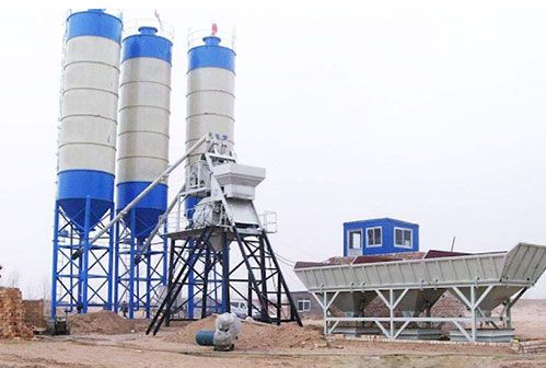 hzs60 concrete batching plant in saudi arabic