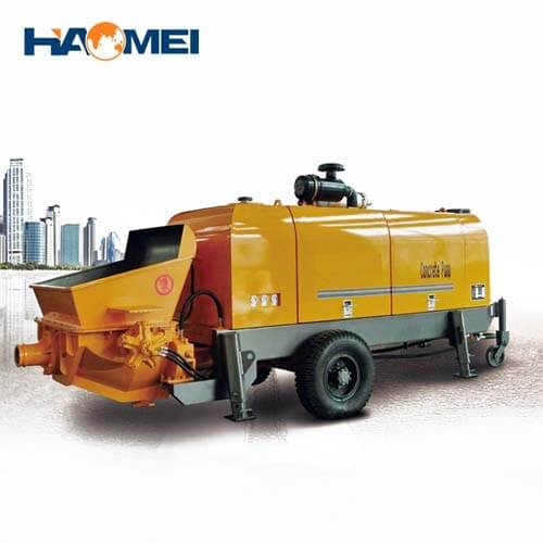 HBT80S1813-110 Trailer Concrete Pump