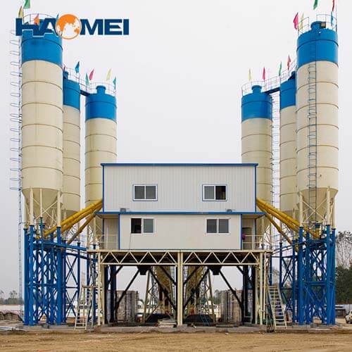 HZS180 Stationary Concrete Batching Plant