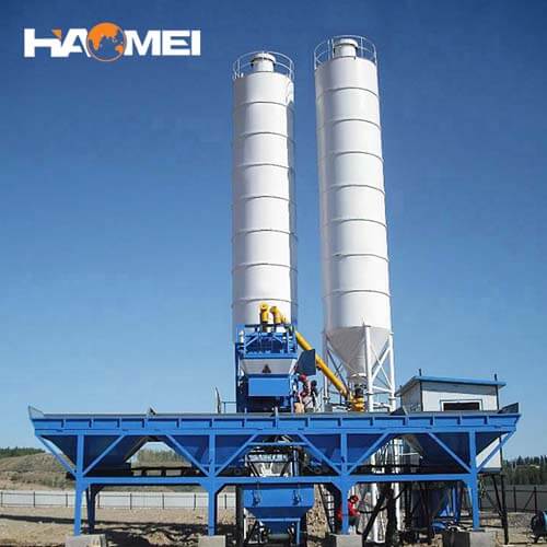 HZS60 Stationary Concrete Batching Plant