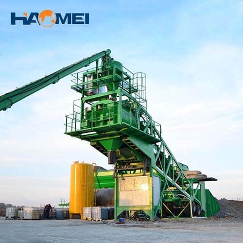 YHZS60 Mobile Concrete Batching Plant