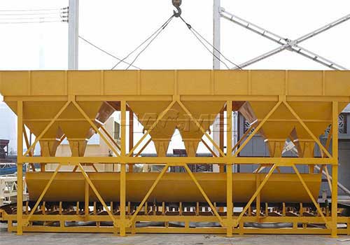 Small Cement Concrete Skip hopper Type Ready Mixed Concrete Batching Plant