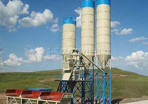 Hzs75m3 precast concrete plant