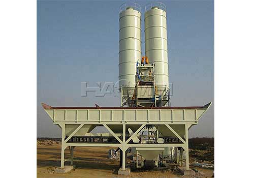 Volumetric concrete boom machine concrete