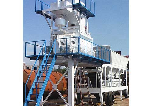 What does concrete mixers do