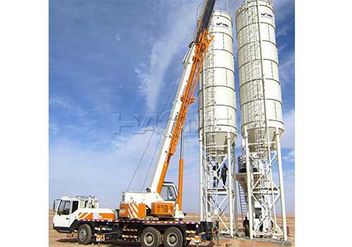 Concrete mi plant HZS120 batching plant