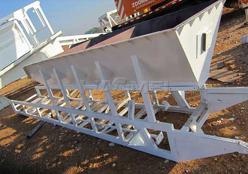 Concrete mixing plant gas concrete mixer