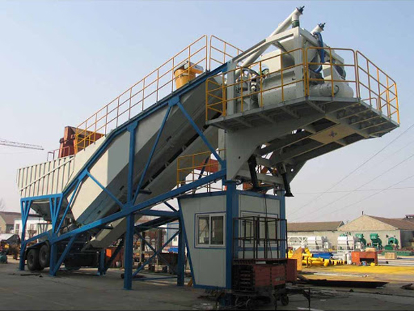 Ready mix concrete mobile rmc plant