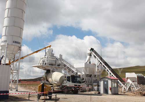 Mobile concrete plant texcon ready mix