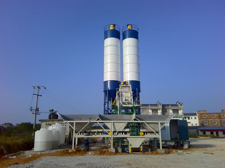 160t H Hmap Mb2000 Portable Concrete plants