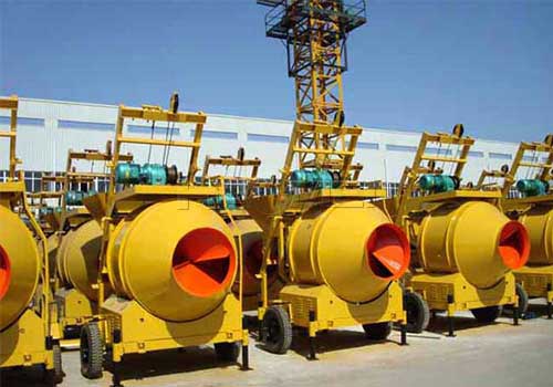 Small mixer machine rm 1050 concrete mixer