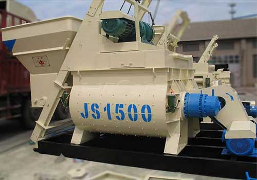 Pan type concrete mixer water mixer machine