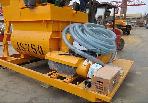 Concrete Mixing Plant JZM750 Concrete Mixer With Lift