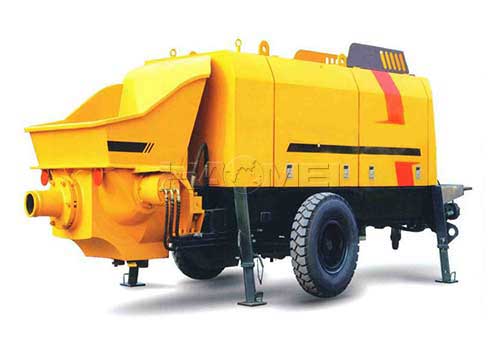 Concrete mixer with pump mini concrete pump